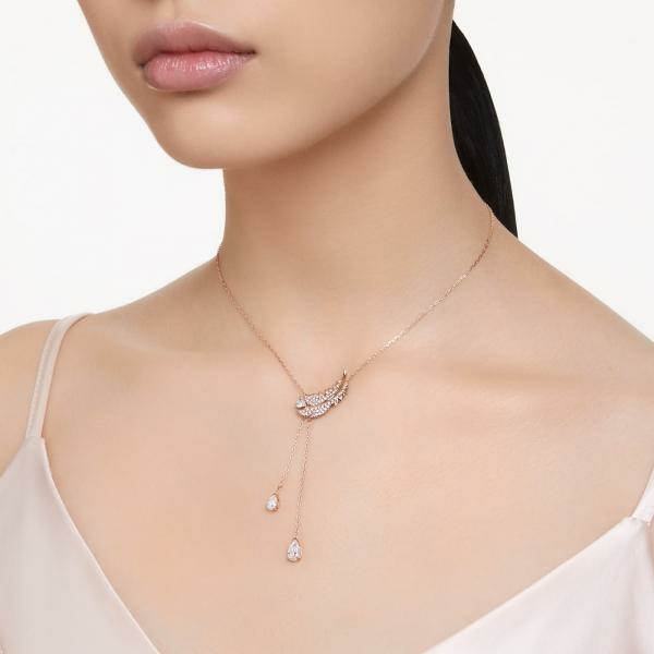 Swarovski Nice Y rozé toll nyaklánc 5663485