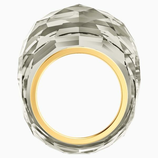 Swarovski Nirvana arany színű szürke gyűrű 