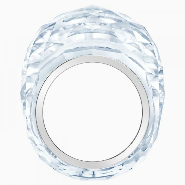 Swarovski Nirvana ezüst színű fehér gyűrű 