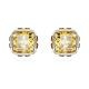 Swarovski November sárga köves bedugós fülbevaló 5660802