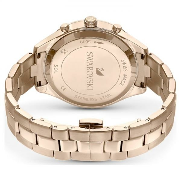Swarovski Octea lux arany színű női óra kék számlappal 5632481