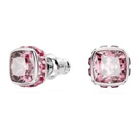 Swarovski Október sötét rózsaszín köves bedugós fülbevaló 5661960