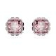 Swarovski Október sötét rózsaszín köves bedugós fülbevaló 5661960