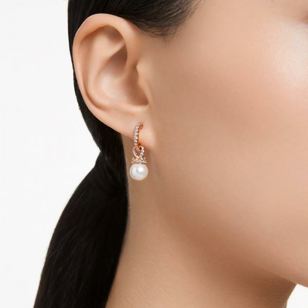 Swarovski Originally rozé csepp fülbevaló 5669524