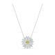 Swarovski Örök virág ezüst színű nyaklánc kristályokkal 5512660