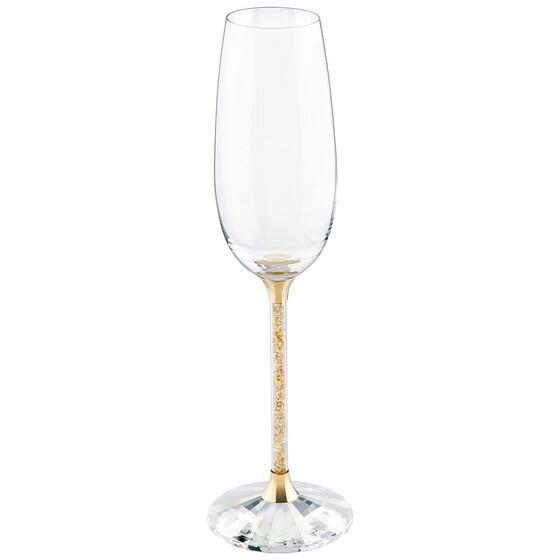 Swarovski Pezsgős pohár arany színű swarovski kristályokkal 5146436