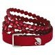 Swarovski Power piros duplasoros textil karkötő 5511701