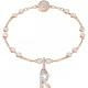 Swarovski R betű rozé charm 5437617