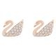 Swarovski Rozé fülbevaló swarovski hattyúval 5144289