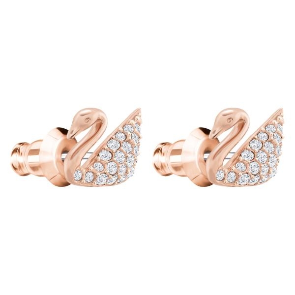 Swarovski Rozé fülbevaló swarovski hattyúval 5144289