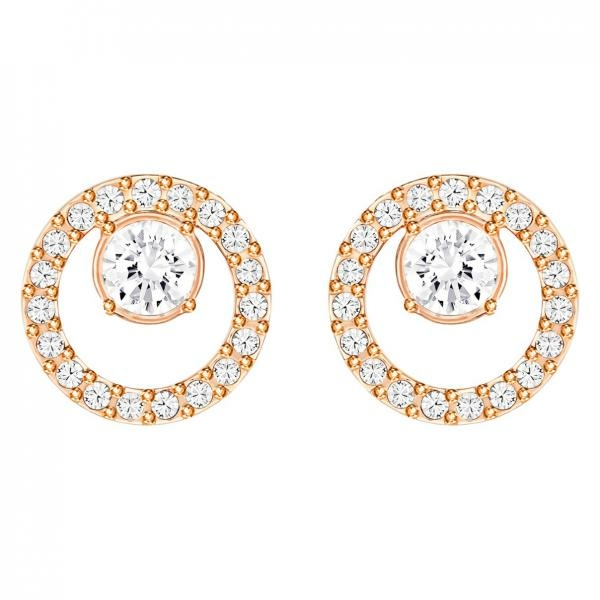 Swarovski Rozé kör fülbevaló swarovski kristállyal 5692263