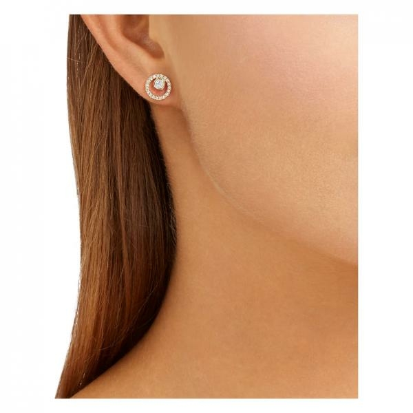Swarovski Rozé kör fülbevaló swarovski kristállyal 5692263