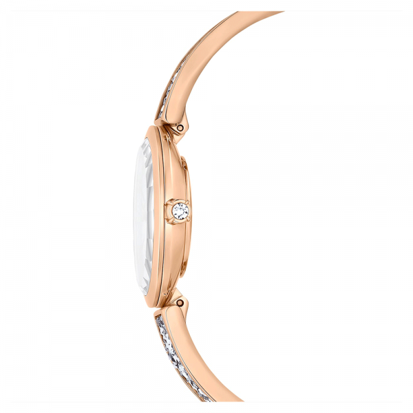 Swarovski Rozé női óra ovális számlappal szürke kristályokkal 5656851