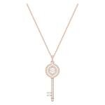 Swarovski Rozé nyaklánc mozgó swarovski kulcs medállal 5469120