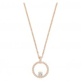 Swarovski Rozé nyaklánc swarovski kör medállal 5202446