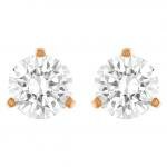 Swarovski Solitaire rozé fülbevaló swarovski kristállyal 5112156
