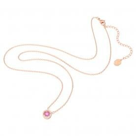 Swarovski Sparkling dance rozé nyaklánc lila kristállyal 5620551