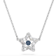 Swarovski Stella csillag nyaklánc kék kristállyal 5639186