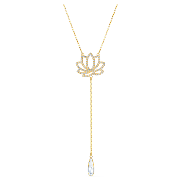 Swarovski Symbolic lotus arany színű nyaklánc 5521468