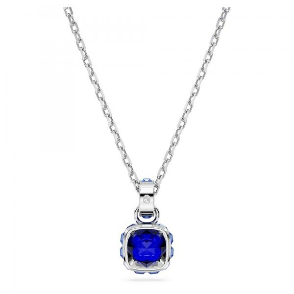 Swarovski Szeptember királykék köves nyaklánc 5651790