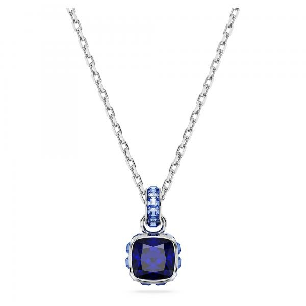 Swarovski Szeptember királykék köves nyaklánc 5651790