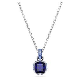 Swarovski Szeptember királykék köves nyaklánc 5651790