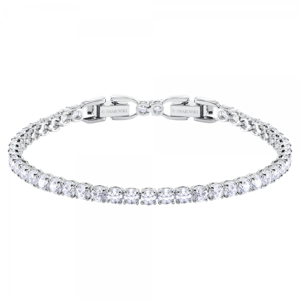 Swarovski Tennisz de luxe ezüst színű karkötő kristályokkal 5409771