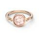Swarovski Thalia rozé gyűrű rózsaszín kristállyal 