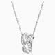 Swarovski Twist ékszer szett fehér kristályokkal 5579790