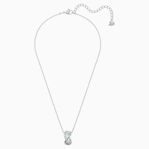 Swarovski Twist ékszer szett fehér kristályokkal 5579790