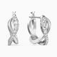 Swarovski Twist ékszer szett fehér kristályokkal 5579790