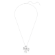 Swarovski Volta ezüst színű nyaklánc masni medállal kristályokkal 5647561