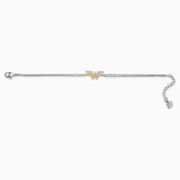 Swarovski Wonder Women ezüst és arany színű karkötő 5502311