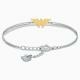 Swarovski Wonder Women ezüst és arany színű karkötő 5502311
