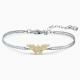 Swarovski Wonder Women ezüst és arany színű karkötő 5502311