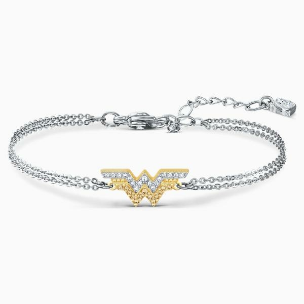 Swarovski Wonder Women ezüst és arany színű karkötő 5502311