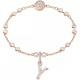 Swarovski Y betű rozé charm 5437612