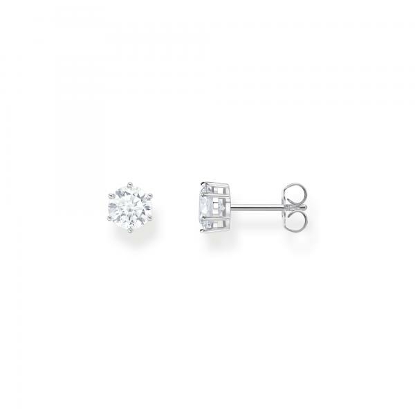 Thomas Sabo  Bedugós ezüst fülbevaló áttetsző brill csiszolású cirkóniával H2301-051-14