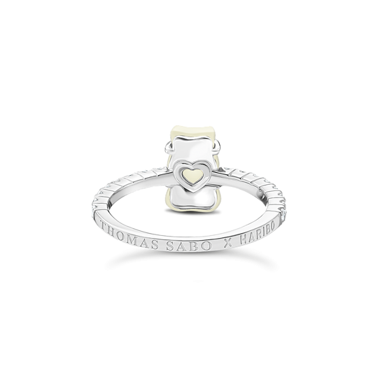 Thomas Sabo  Ezüst gyűrű fehér Haribo gumi macival 