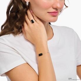 Thomas Sabo  Ezüst karkötő fekete Haribo gumi macival A2151-052-11-L19v
