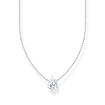 Thomas Sabo  Ezüst nyaklánc áttetsző csepp alakú medállal KE2213-051-14-L45v
