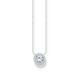 Thomas Sabo  Ezüst nyaklánc fénylő cirkónia medállal KE2279-051-14-L45v