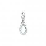 Thomas Sabo  O betű ezüst charm cirkóniával 1952-051-14