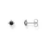 Thomas Sabo  Vintage ezüst fülbevaló fekete cirkóniával H2311-643-11