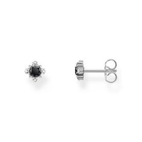 Thomas Sabo  Vintage ezüst fülbevaló fekete cirkóniával H2311-643-11