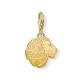 Thomas Sabo 18K arannyal bevont oroszlán ezüst charm 1419-413-39