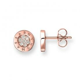 Thomas Sabo 18K rozé arannyal bevont ikonikus fülbevaló H1820-416-14