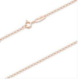 Thomas Sabo 18K rózsaarannyal bevont ezüst lánc 