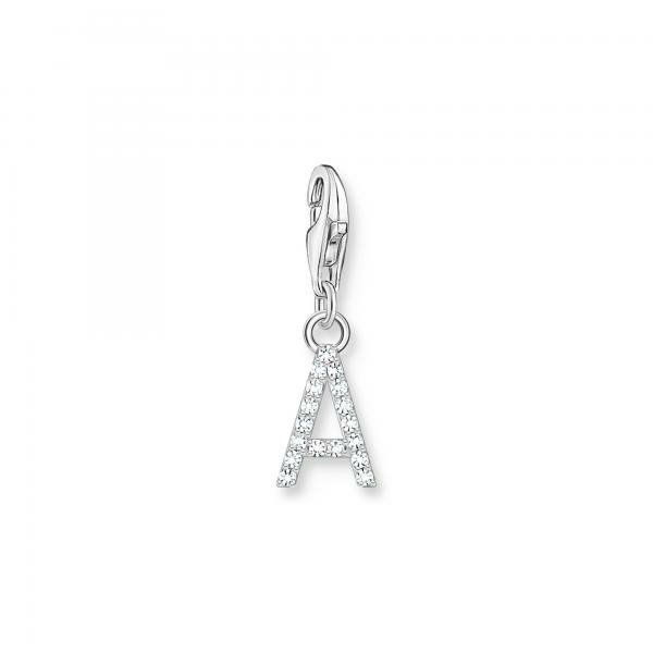 Thomas Sabo A betű ezüst charm cirkóniával 1938-051-14
