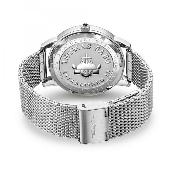 Thomas Sabo Acél férfi óra iránytűvel WA0349-201-203-42mm